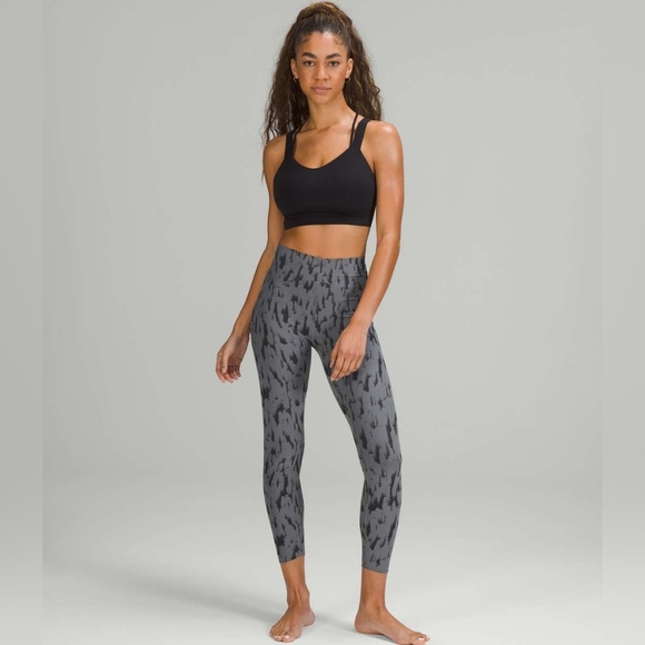 Lululemon InStill High-Rise Crop Tight 23" - Camo Asphalt Grey Black - Picture 1 of 15
